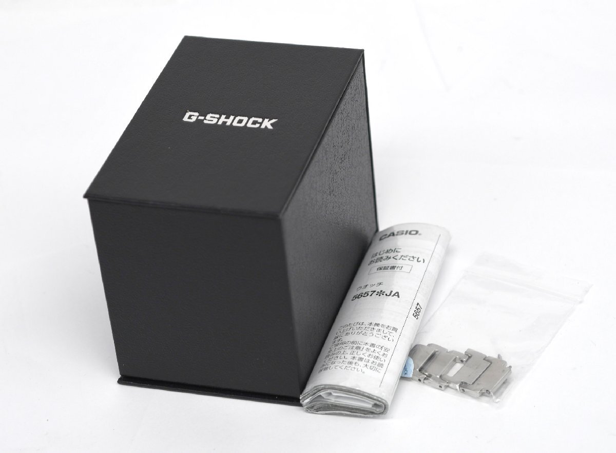 [美品] 稼働品【CASIO】カシオ G-SHOCK G-STEEL GST-B400D-1AJF スマートフォンリンク ソーラー 動作OK 定価5.5万 中古美品 箱 保証書付の画像10