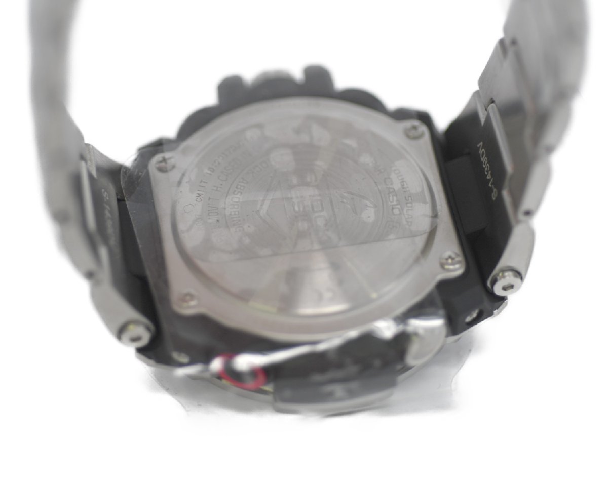 [未使用品] 稼働品【CASIO】カシオ G-SHOCK G-STEEL GST-B100D-1AJF マルチバンド6 電波 タフソーラー Bluetooth搭載 箱保付 定6.05万_画像7