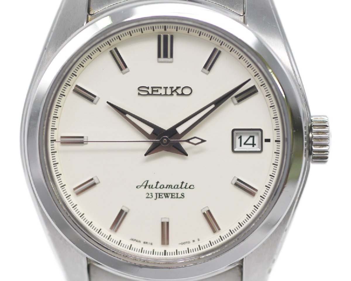 [美品] 稼働品【SEIKO】セイコー メカニカル SARB035 6R15-00C0 裏スケルトン 自動巻 稼働品 中古品 箱 保証書 2コマ付 中古品_画像3