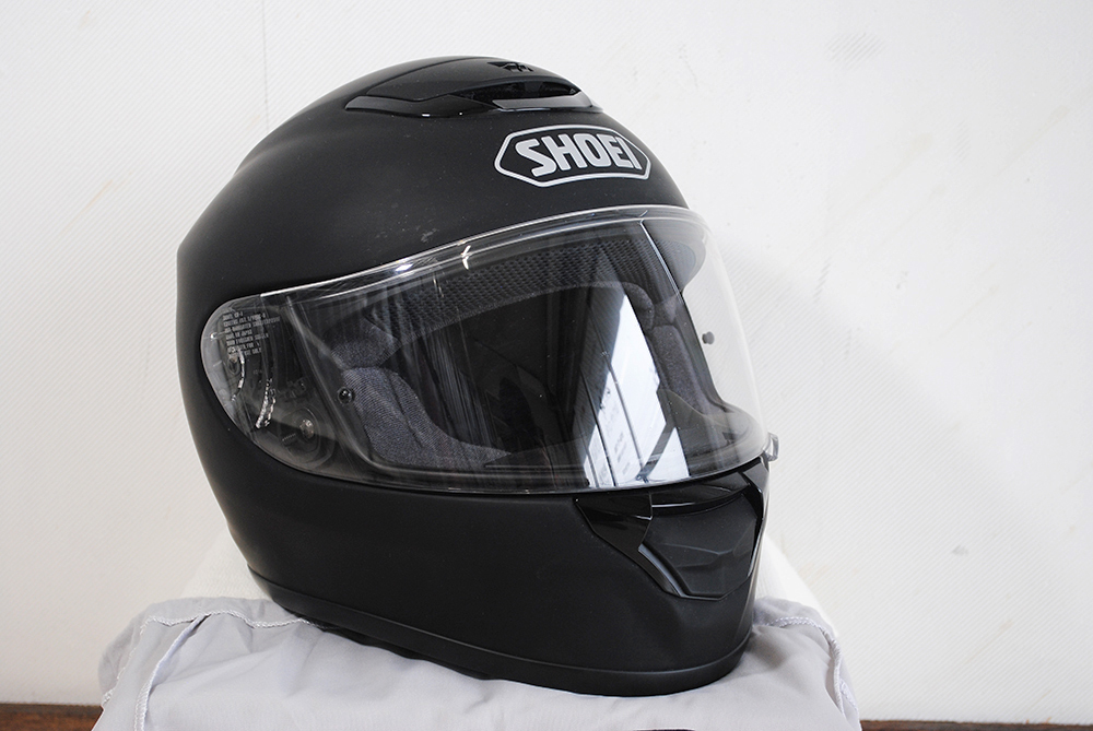 SHOEI ショウエイ QWEST ヘルメット マットブラック Msize(57cm) 収納袋 美品の画像2