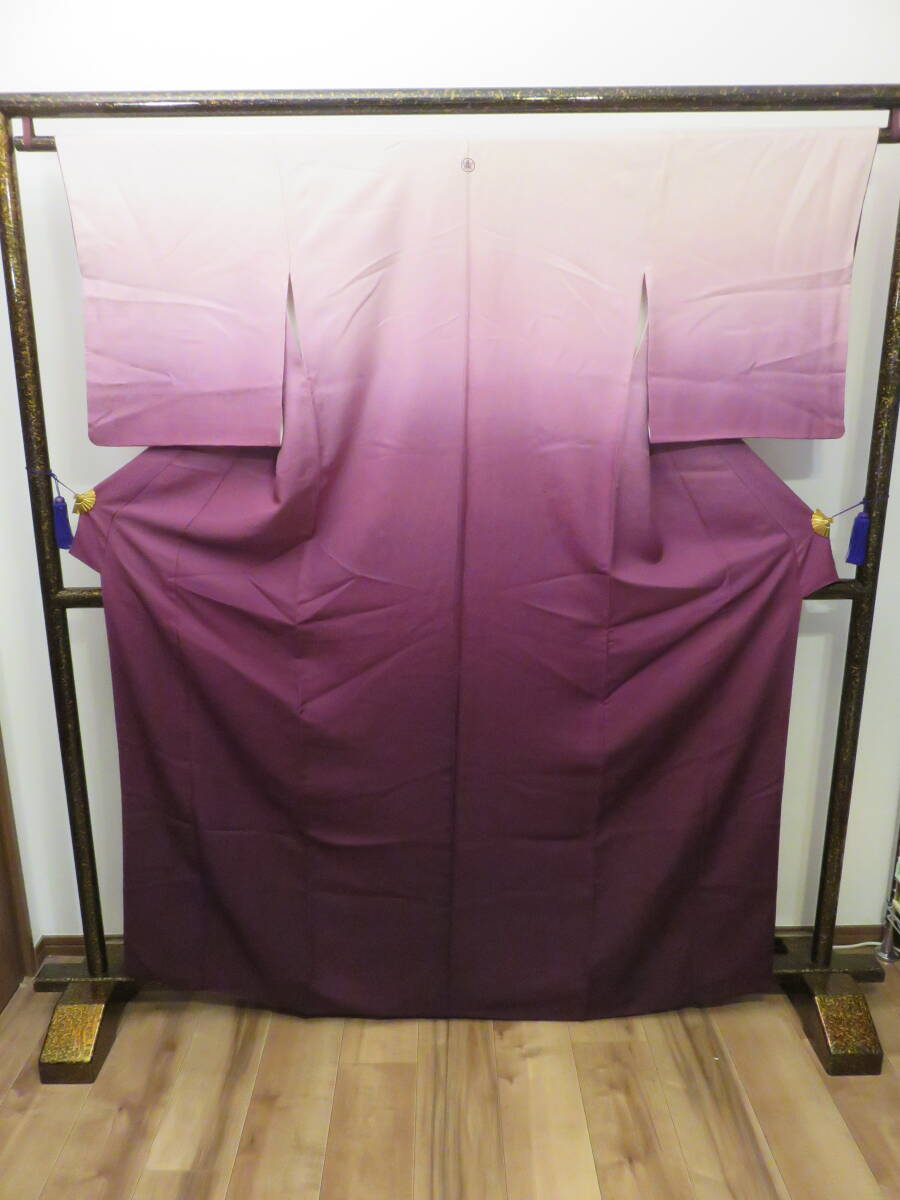 Yahoo!オークション - 呉服屋閉店 訪問着 着物 正絹 大きいサイズ 