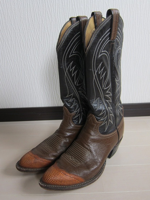 Tony Lama Tony Lama switch leather western boots 24.5cm 6 1/2