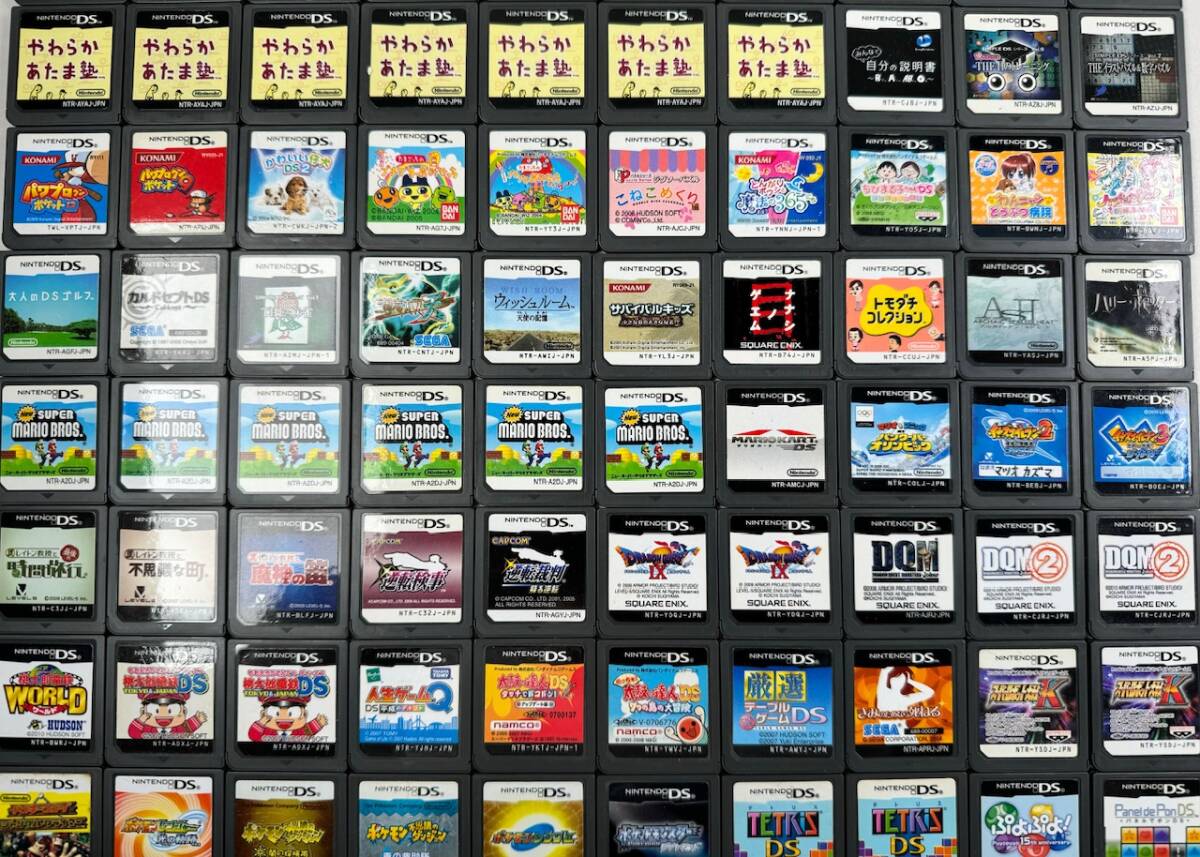♪【中古】Nintendo DS ソフト 170本 まとめ 任天堂 ニンテンドー 動作未確認 ジャンク ＠60(3)_画像3