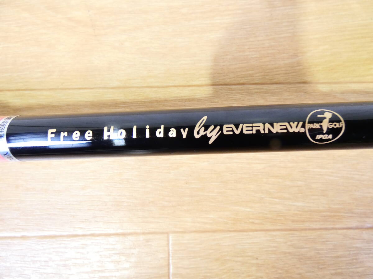 ■EVERNEW エバニュー パークゴルフクラブ EV-535 Free Holiday約533g IPGA 現状品＠120(02)_画像7