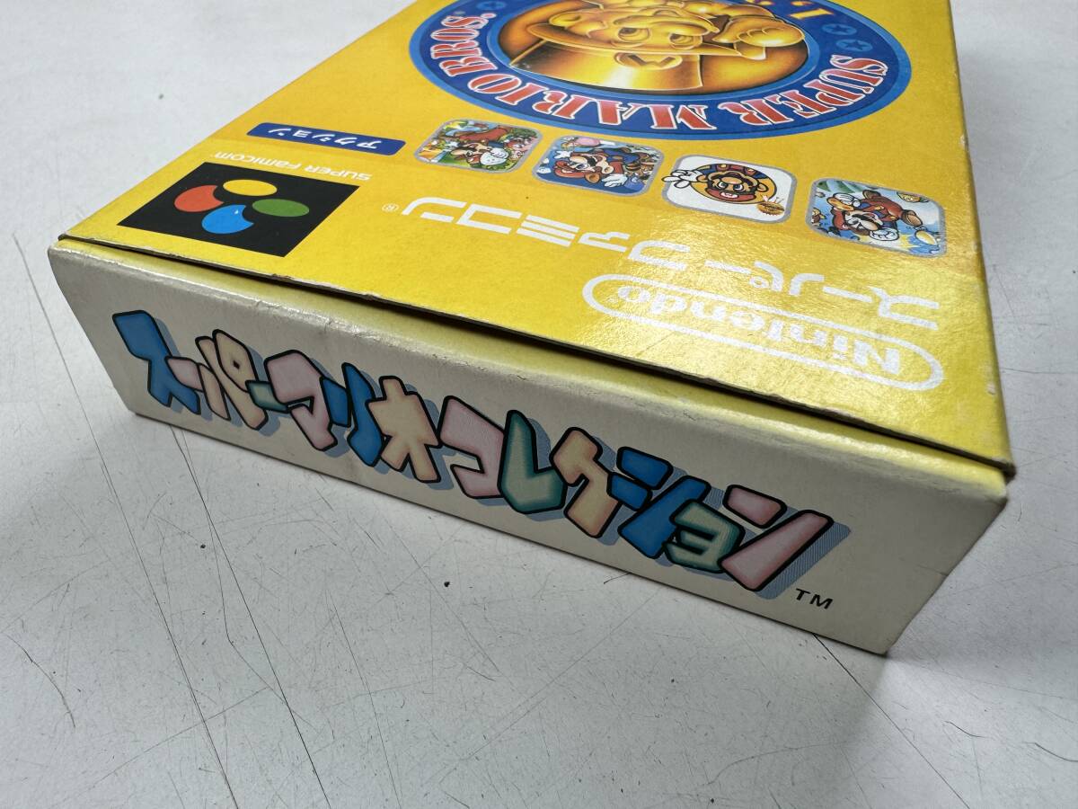 ♪【中古】Nintendo スーパーファミコン 箱 説明書 付き ソフト スーパーマリオコレクション 任天堂 カセット 動作未確認 ＠送料520円(3)の画像5