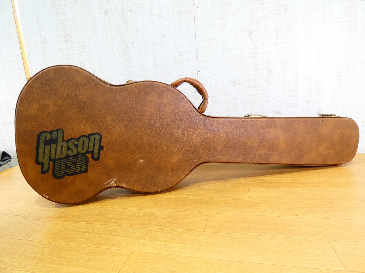 【S) USED!Gibson USA ギターケース★ギブソン/ハードケース/モデル不明/レスポール用？ ※現状品＠170（3）】_画像1