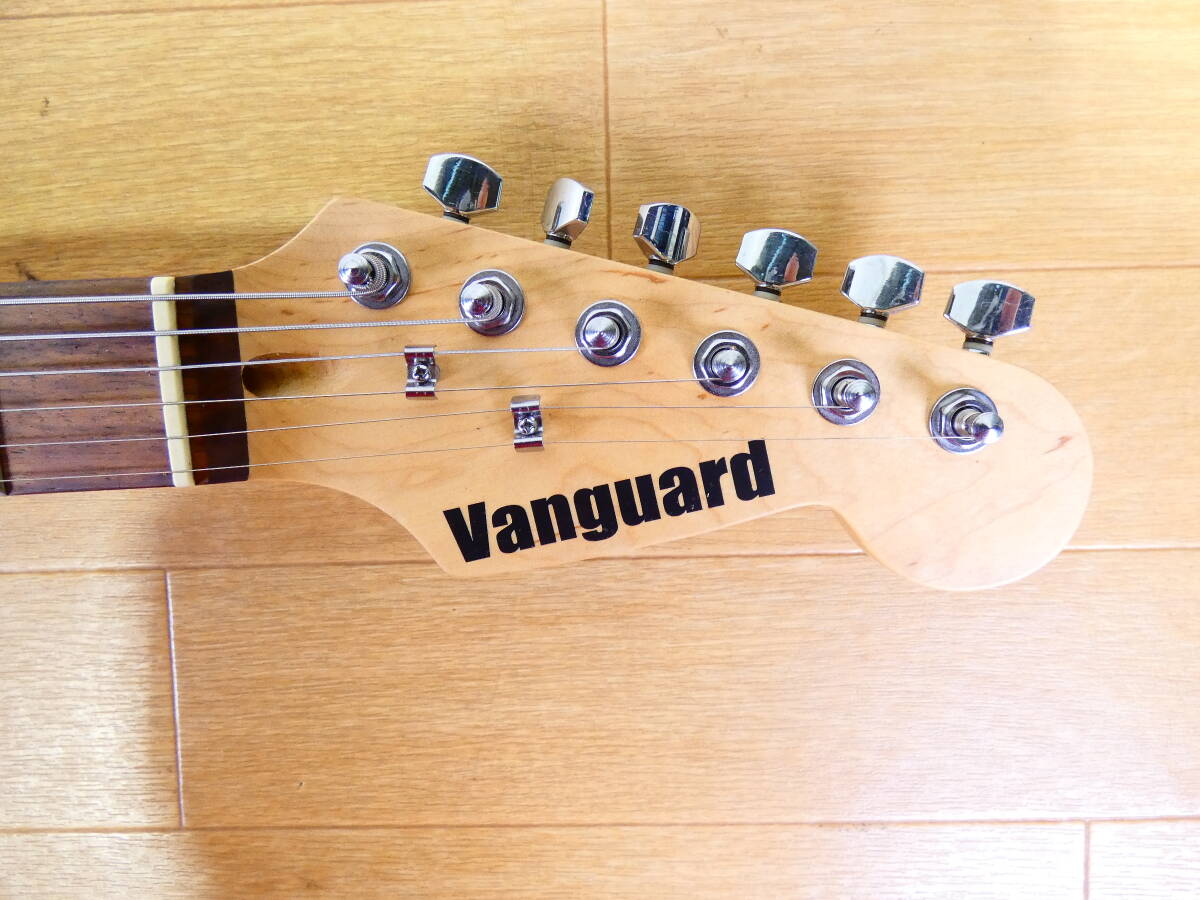 【USED!Vanguard エレキギター ストラトタイプ★ヴァンガード/型番不明/ケース付き/サンバースト ※現状品＠160（3）】の画像5