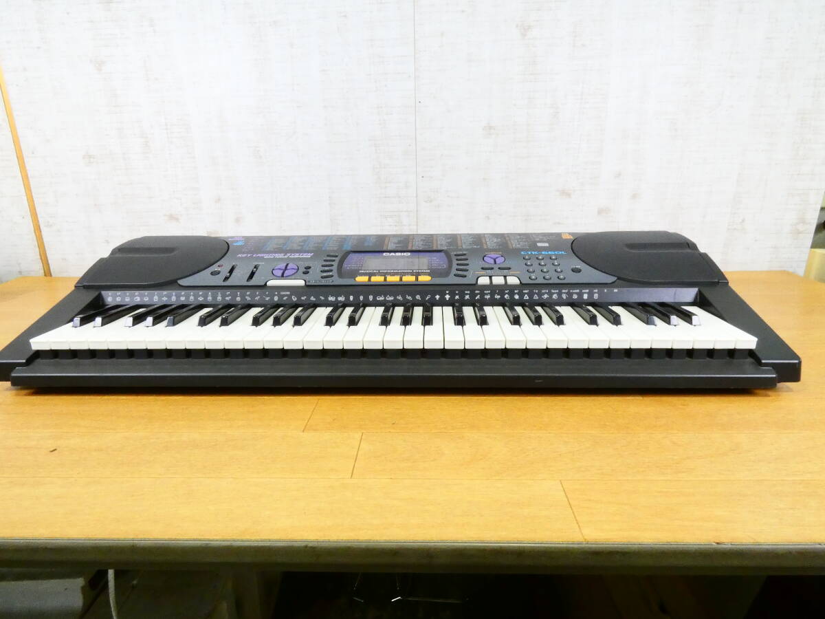 【USED!CASIO 電子ピアノ CTK-660L★カシオ/電子キーボード/アダプター欠品 ※現状品＠160（3）】_画像7