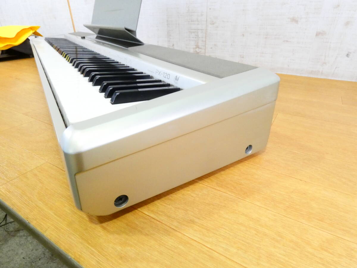 CASIO PX-120 Previa *配送不可* Yahoo!オークション - 【S) USED CASIO 電子ピアノ Privia PX