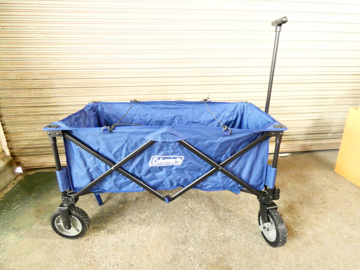 #Coleman Coleman outdoor Wagon AP navy 2000032031 carry cart camp /BBQ/ outdoor @160(03)