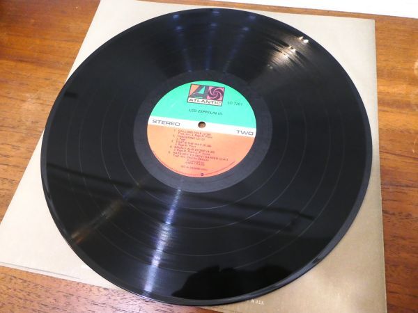 S) LED ZEPPELIN レッド ツェッペリン 「 LED ZEPPELIN Ⅲ 」 LPレコード US盤 SD7201 @80 (R-18)の画像6