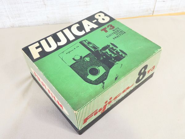 FUJIFILM 富士フイルム FUJICA-8 T3 元箱付 8mm カメラ 当時物 ※動作未確認＠80(3)の画像7