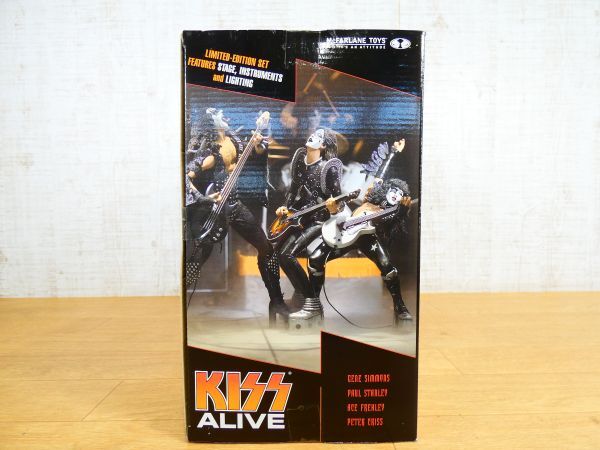 未開封品！ KISS ALIVE キッス アライヴ フィギュアセット LIMITED-EDITION SET マクファーレン・トイズ @100 (F2-5)_画像9