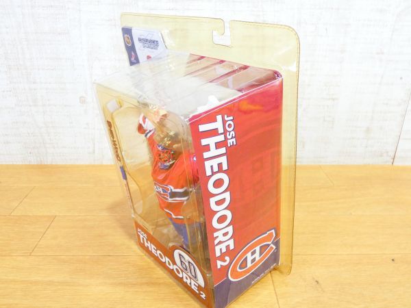 S) unopened!mak fur Len toys NHLmontoli all * Canadian zJOSE THEODORE Jose seo door #60 figure @80(N-14)