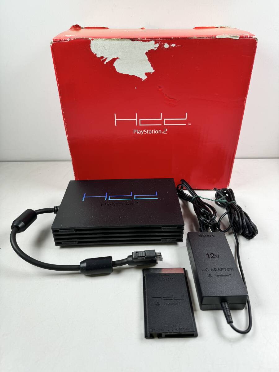 ♪【中古】PlayStation 2 HARD DISK DRIVE 外付型 40GB SCPH-20400 ② プレイステーション2 ハードディスクドライブユニット PS2 @80(3)_画像1