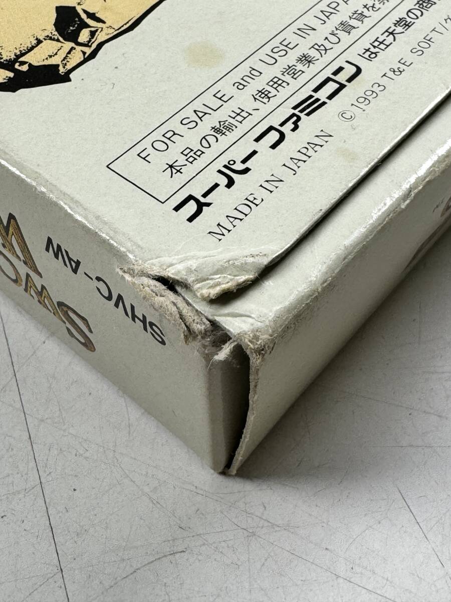 ♪【中古】Nintendo スーパーファミコン 箱付き ソフト ソードワールドSFC 任天堂 スーファミ カセット 動作未確認 ＠送料520円(3)_画像4