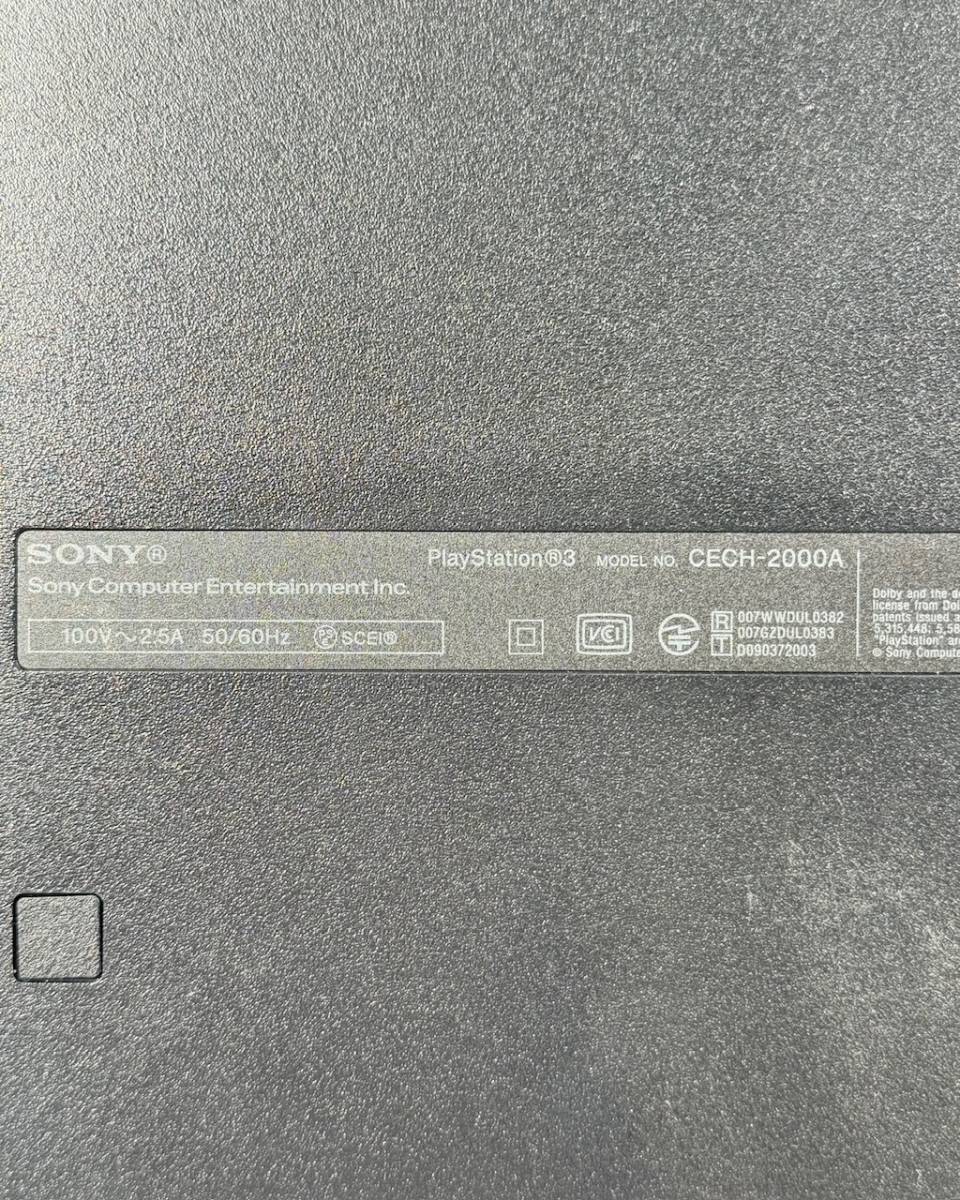 ♪【中古】PlayStation 3 本体 CECH-2000A ① プレイステーション3 プレステ3 PS3 動作未確認 ＠80(1)_画像3