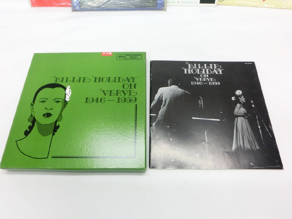 【YF-0438】希少 LP レコード 見本盤 BILLIE HOLIDAY ビリー ホリデイ VERVE 1946-1959 10枚 他 ジャズ ブルース セット【千円市場】_画像2