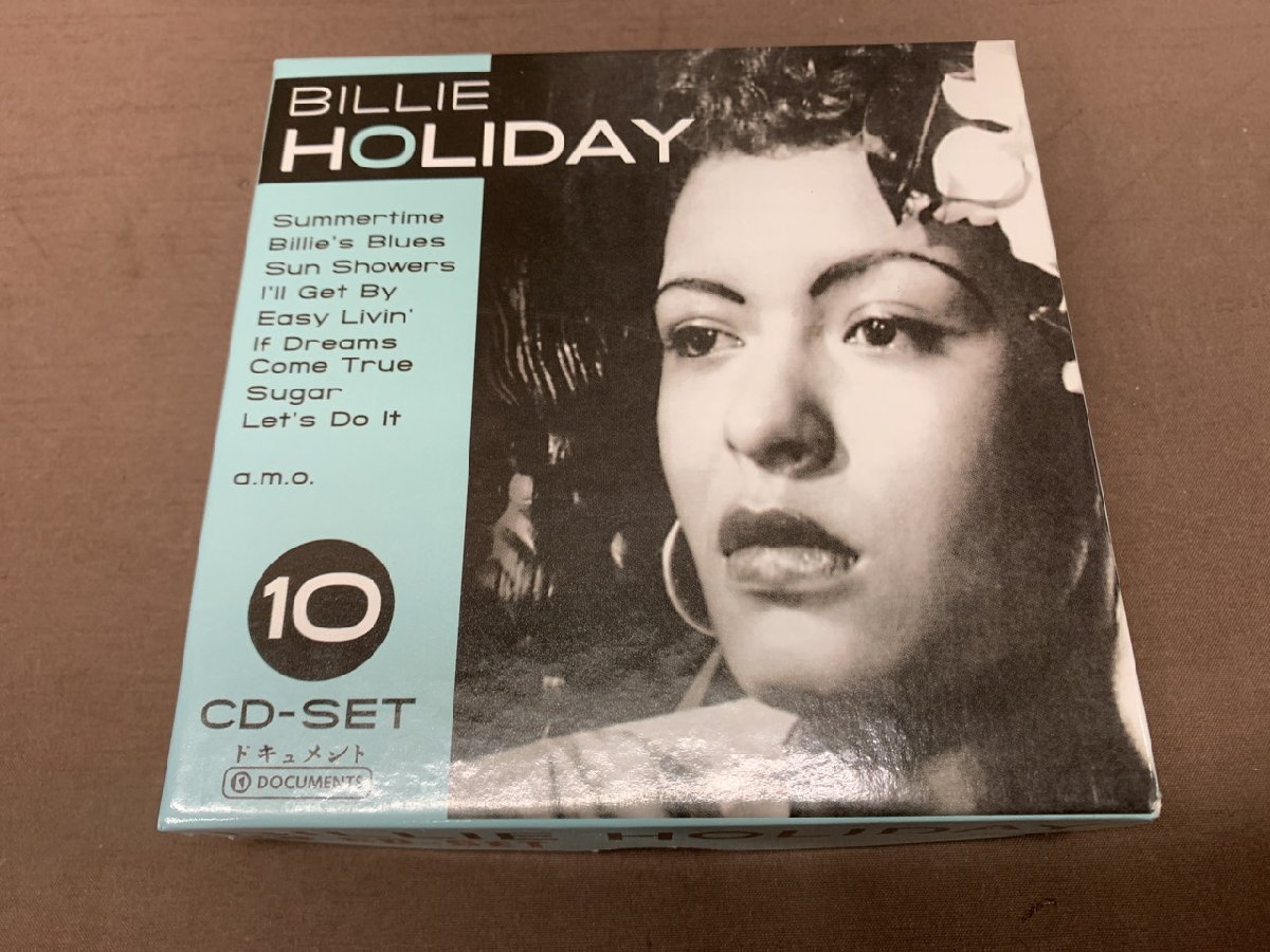 【YF-0583】CD/10枚組 ビリー・ホリデイ Billie Holiday / 10 CD-SET【千円市場】の画像3