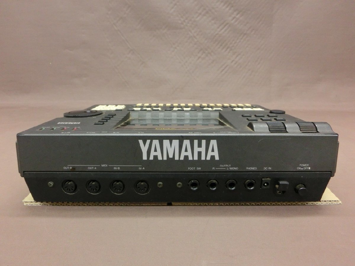 【YG-0355】YAMAHA ヤマハ QY-700 ミュージック シーケンサー SEQUENCER MUSIC リズムマシン 音源モジュール 現状品【千円市場】_画像4