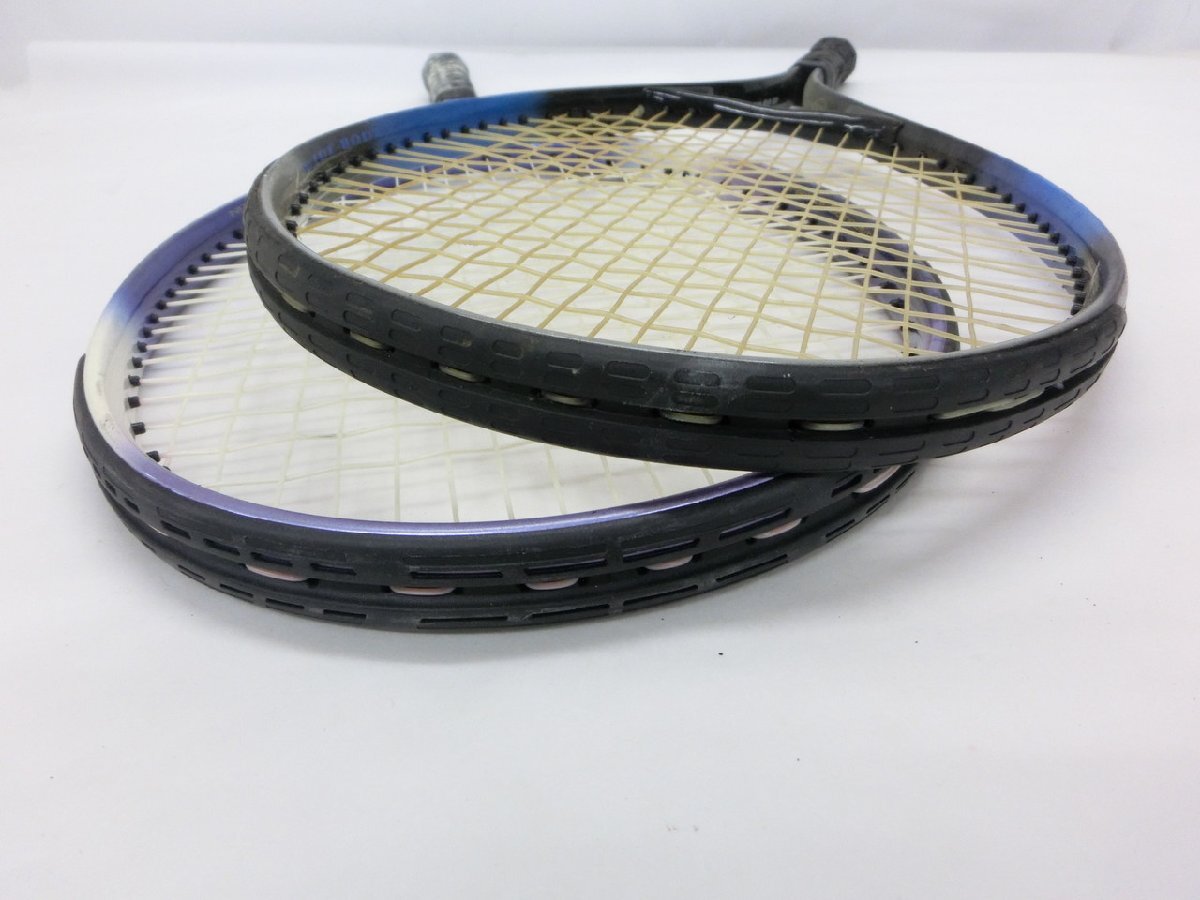 [NB-2997]mizuno Mizuno PERCEVAL MT904 2S OS / PRO LIGHT 100 for hardball tennis racket 2 ps summarize 1 pcs case attaching present condition goods [ thousand jpy market ]