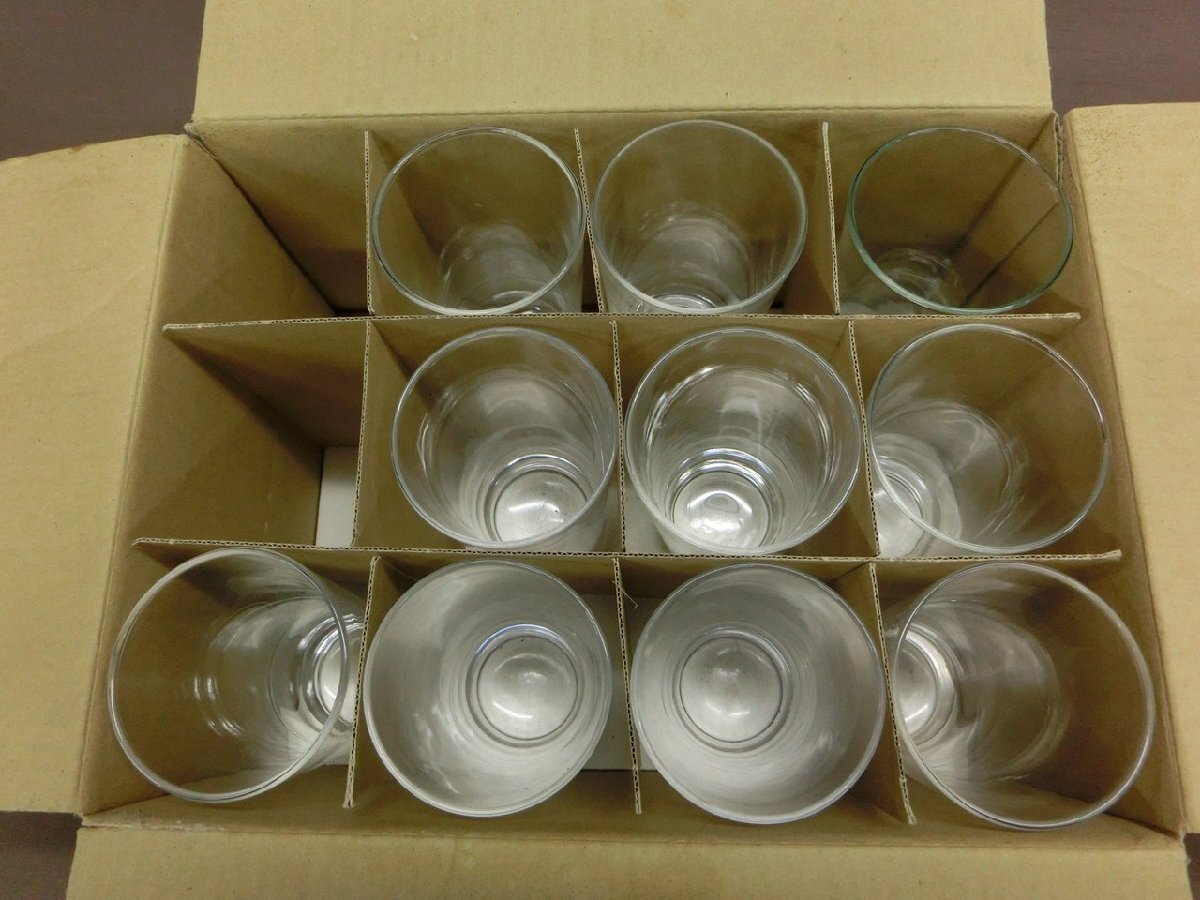 【Y-9706】未使用 東洋佐々木ガラス タンブラーグラス 435ml 10個セット 大容量 ビール チューハイ 現状品【千円市場】の画像5