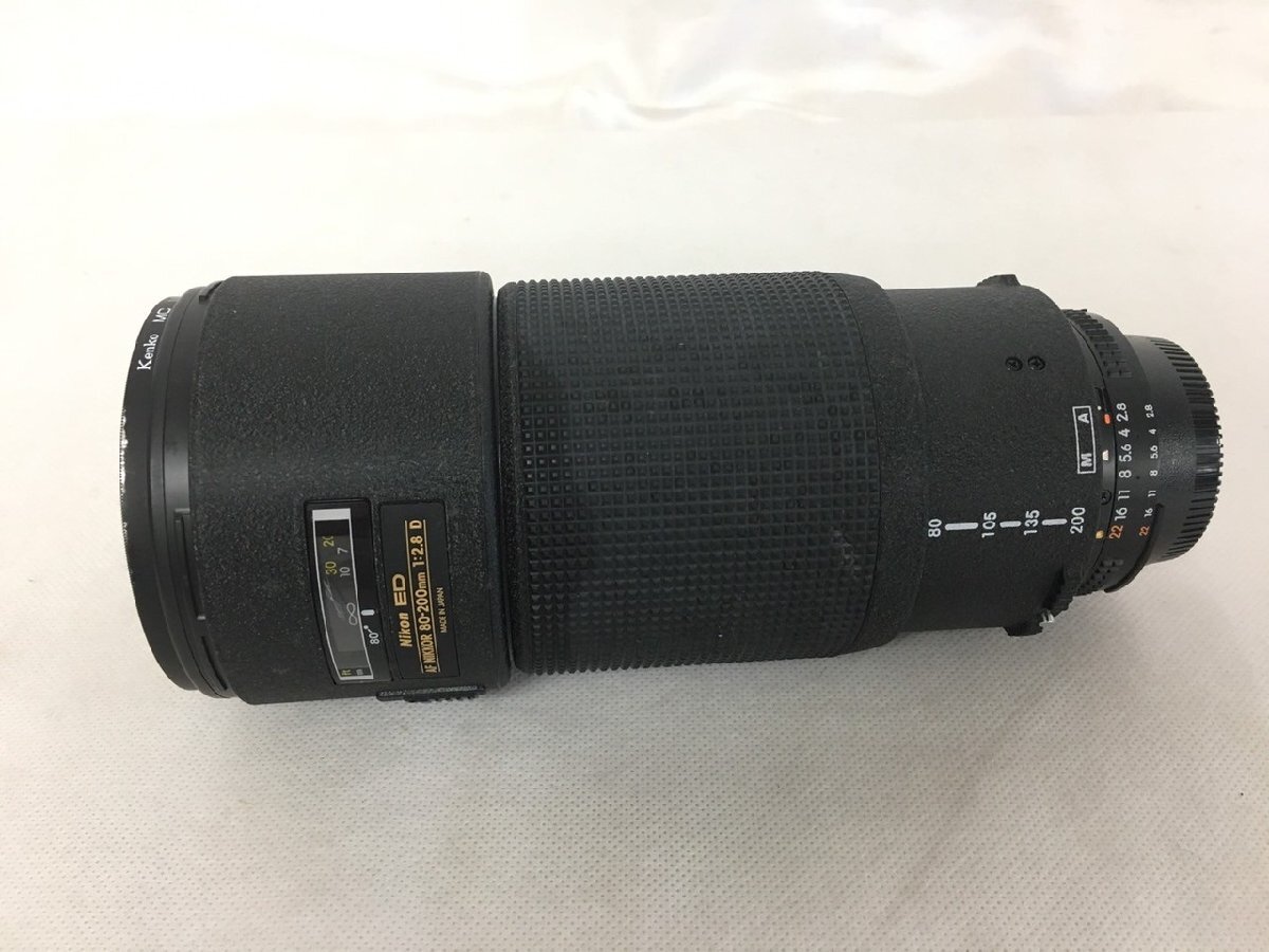 【O-10747】Nikon ニコン　レンズ　AF ED NIKKOR 80-200mm　1:2.8 D　現状品【千円市場】_画像2