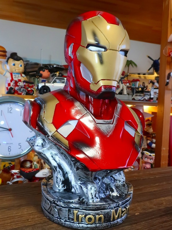 激レア★アイアンマン バスト 胸像 ダメージVer. フィギュア IRON MAN_画像1