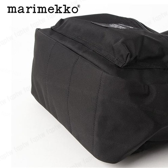 【新品・送料無料】マリメッコ ショルダーバッグ 047241 999 ブラック 黒 Marimekko MY THINGS マイシングス ユニセックス 即決