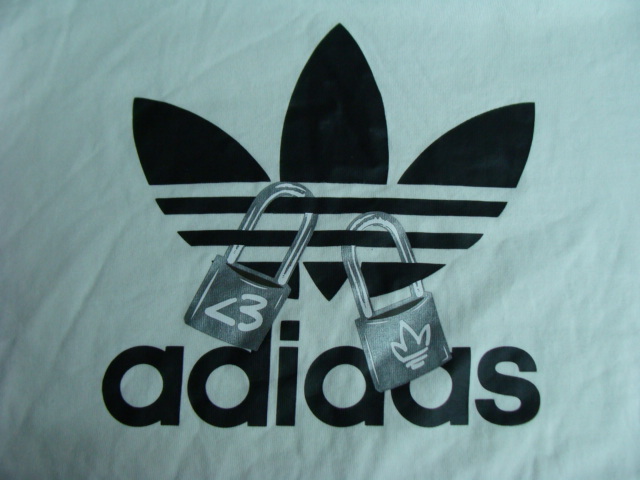 アディダス adidas Originals バレンタインデー Tシャツ 白 (M)_画像4