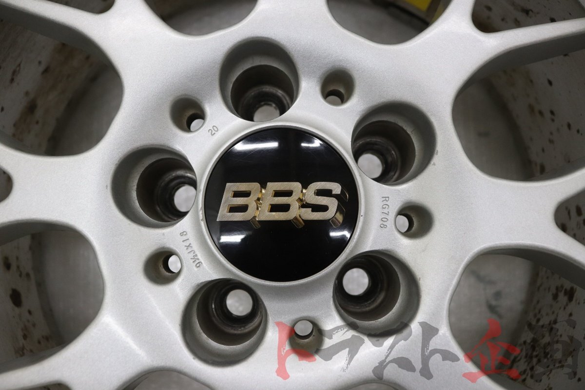 2101121419 BBS RG-R RG708 シルバー 18x9.5 20 PCD114.3 トラスト企画 U_画像3