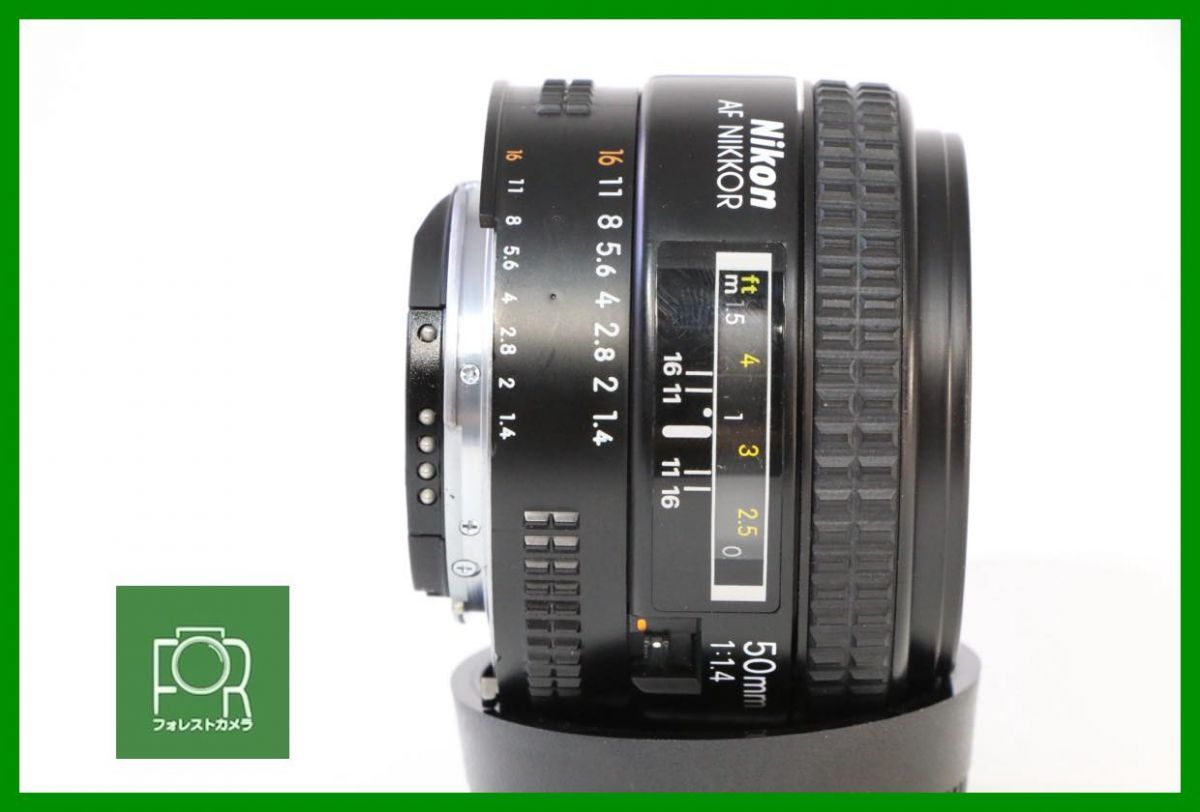 【同梱歓迎】【動作保証・点検済】良品■Nikon AF NIKKOR 50mm F1.4■爪なし■AC910_画像2