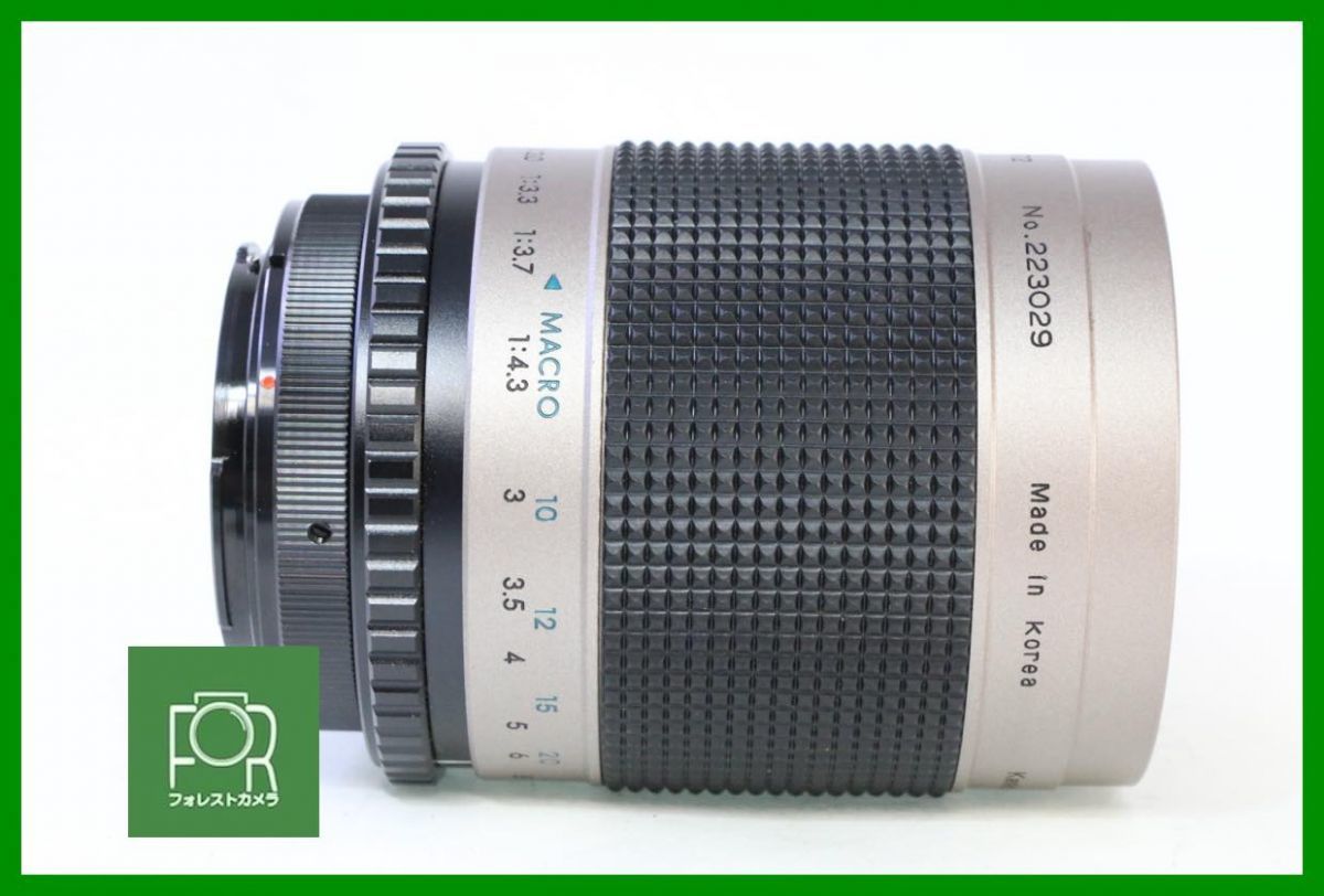 【同梱歓迎】【動作保証・点検済】良品■Kenko MC MIRROR LENS 500mm F8 MFレンズ EFマウント■AC912の画像2