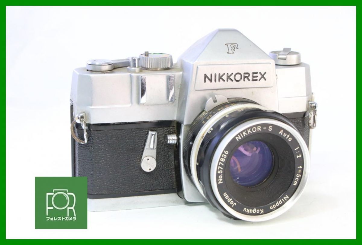 【同梱歓迎】ジャンク■Nikon NIKKOREX F / Nikon 非Ai NIKKOR-S Auto 50mm F2■AC918