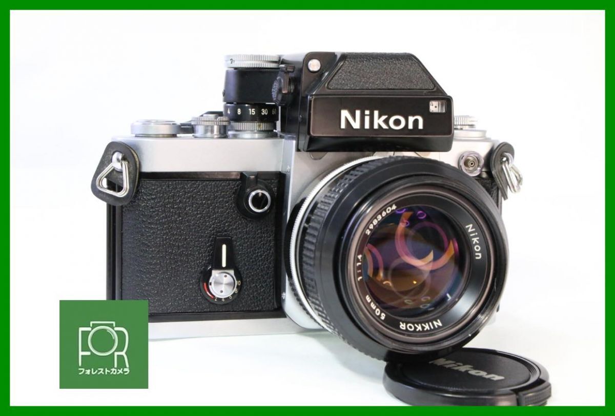【同梱歓迎】実用■Nikon F2 フォトミック + NIKKOR 50mm F1.4■シャッター全速・露出計完動■■AJ460