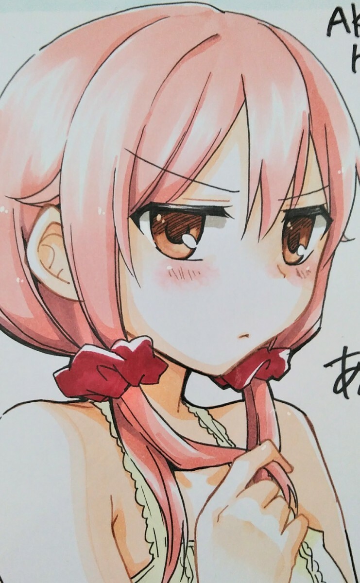 直筆イラストサイン色紙☆merryhachi☆立花館To Lieあんぐる 直筆イラストサイン色紙☆merryhachi☆立花館To Lieあんぐる
