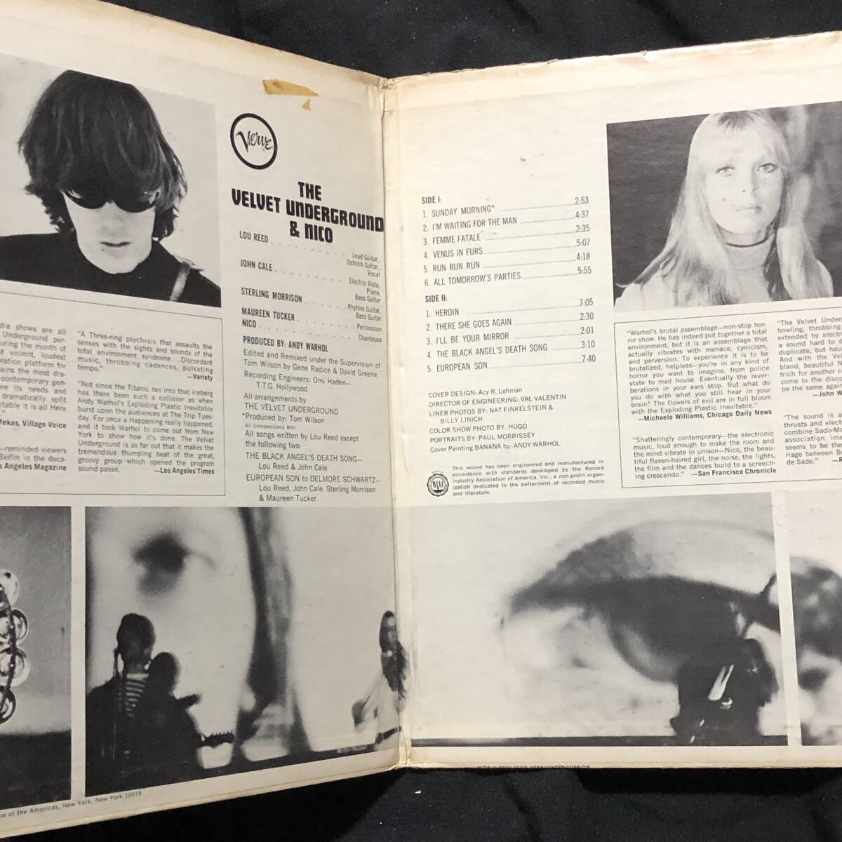 ★Stereo・US Org【The Velvet Underground & Nico/The Velvet Underground & Nico】★_画像3