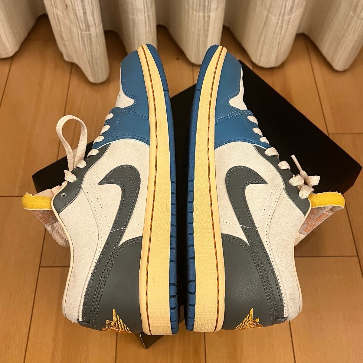 極美品★交渉可★AIR JORDAN1 LOW ★tokyo 96★"UNC GREY" 26.5NIKEエアジョーダン1 ★