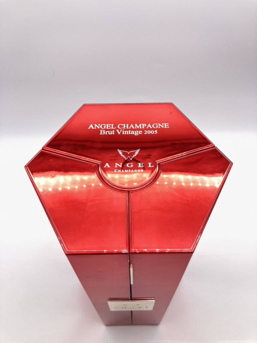 エンジェル　ヴィンテージ　レッド　2005　ブリュット　シャンパン　12.5%　750ml　ANGEL　CHAMPAGNE　RED　箱付き　お酒_画像9