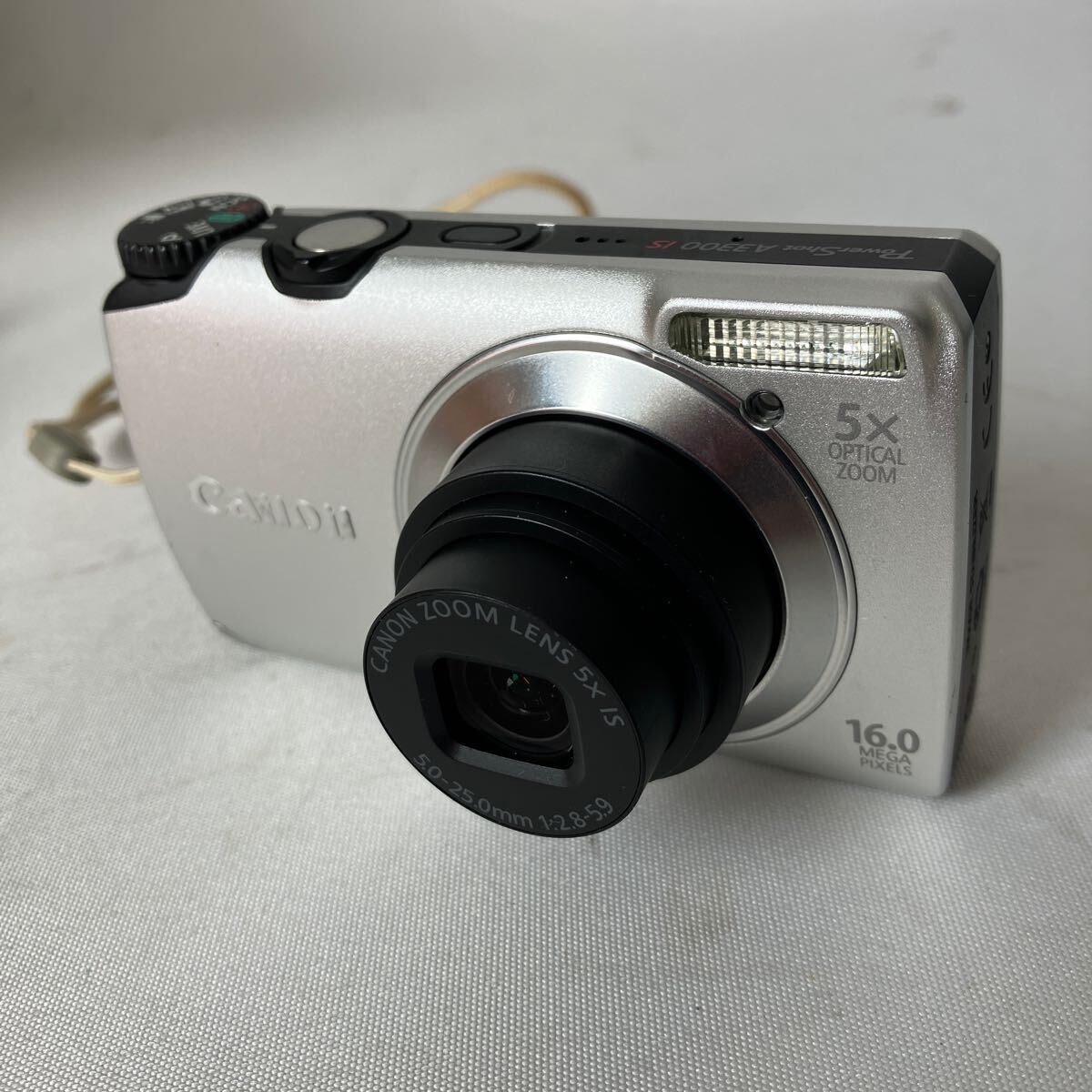▽【500円スタート】Canon キャノンPowerShot A3300IS コンパクトデジタルカメラ 充電器付き 稼動品_画像10