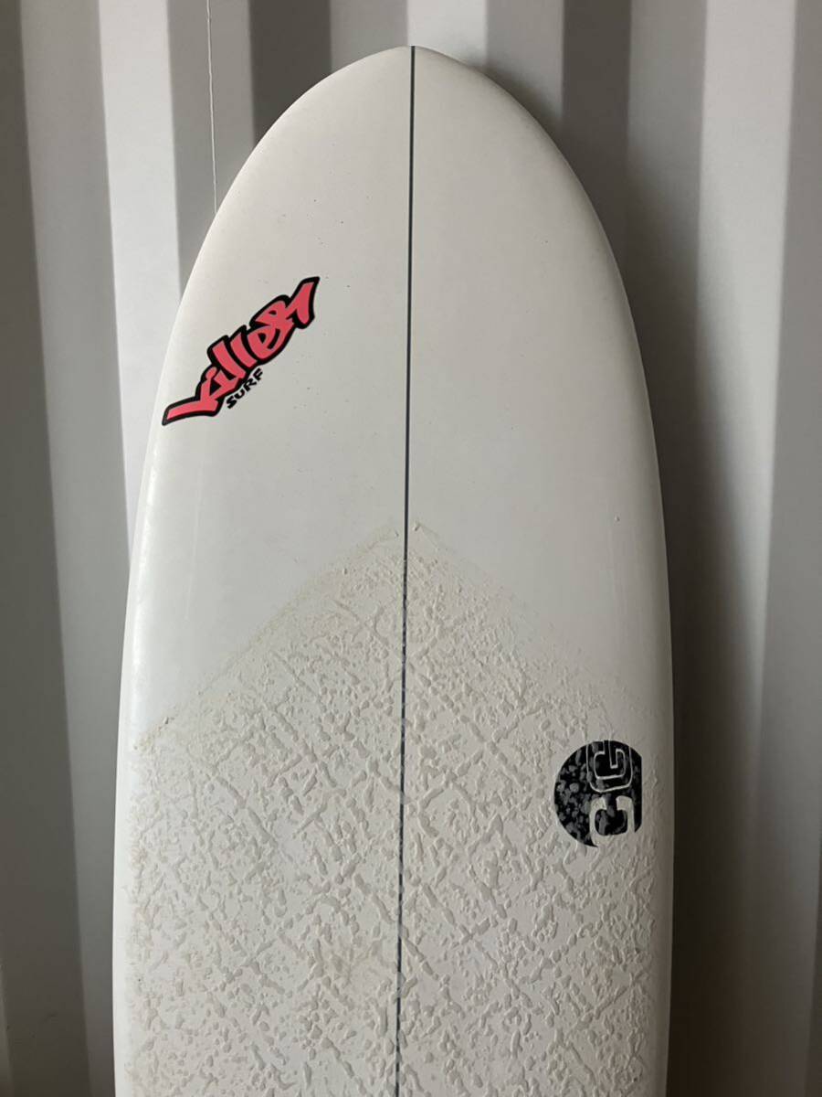 ○【500円スタート】CROSS GEAR surfboard サーフボード (6’2) 直接受け渡しのみ_画像3