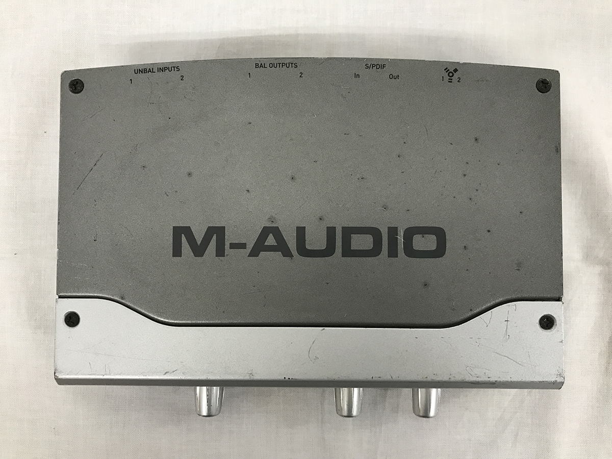 Junk #M-AUDIO FireWire Solo recording interface* operation not yet verification * free shipping 