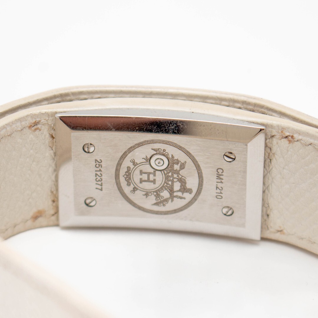 1円スタート【美品】HERMES シェルシュ ミディ レディース腕時計 CM1.210の画像10