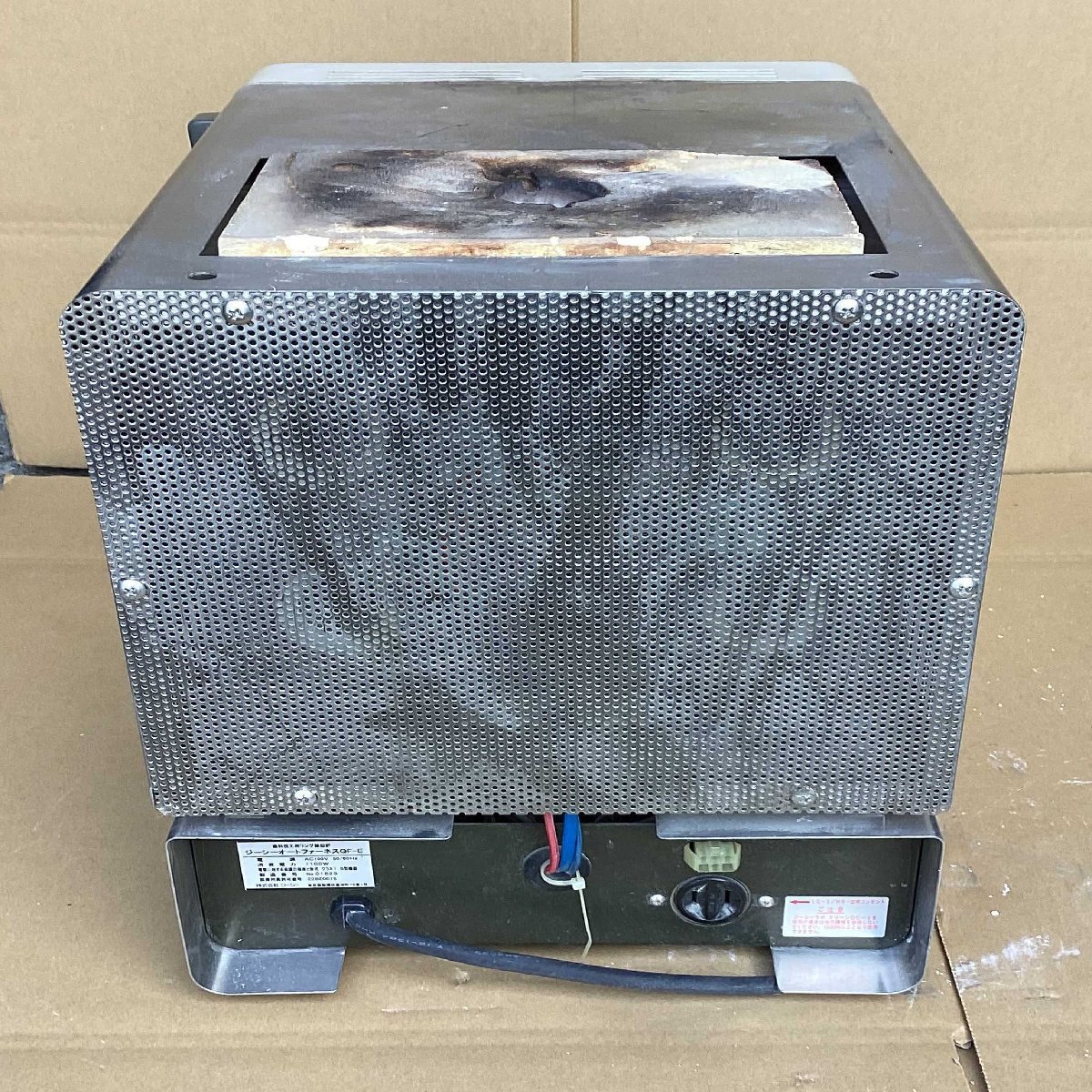 中古品 GC AUTO FURNACE QF-E オートファーネス リング焼却炉 歯科技工用 ジーシー I242の画像5