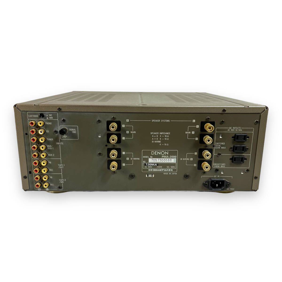 ◇ジャンク◇デノン DENON◇プリメインアンプ◇PMA-2000◇|アンプ ◇ジャンク◇デノン DENON◇プリメインアンプ◇PMA-2000◇|アンプ