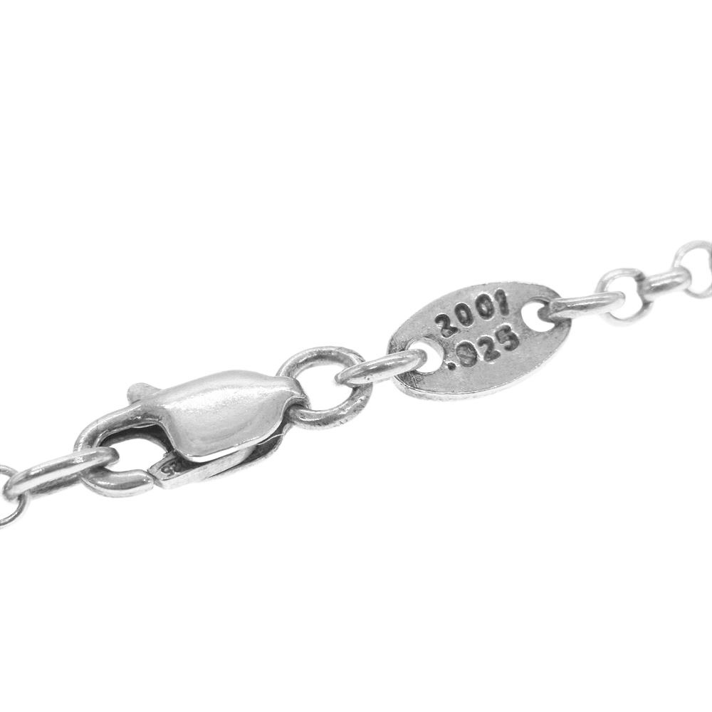 CHROME HEARTS クロムハーツ（原本無） オールド品 Roll Chain 18inch ロール チェーン 18インチ シルバー系【中古】_画像3