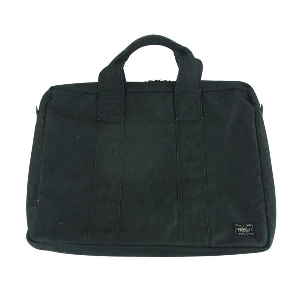 PORTER ポーター 592-07505 SMOKY BRIEFCASE (L) スモーキー ブリーフケース ラージ ダークグレー系【中古】