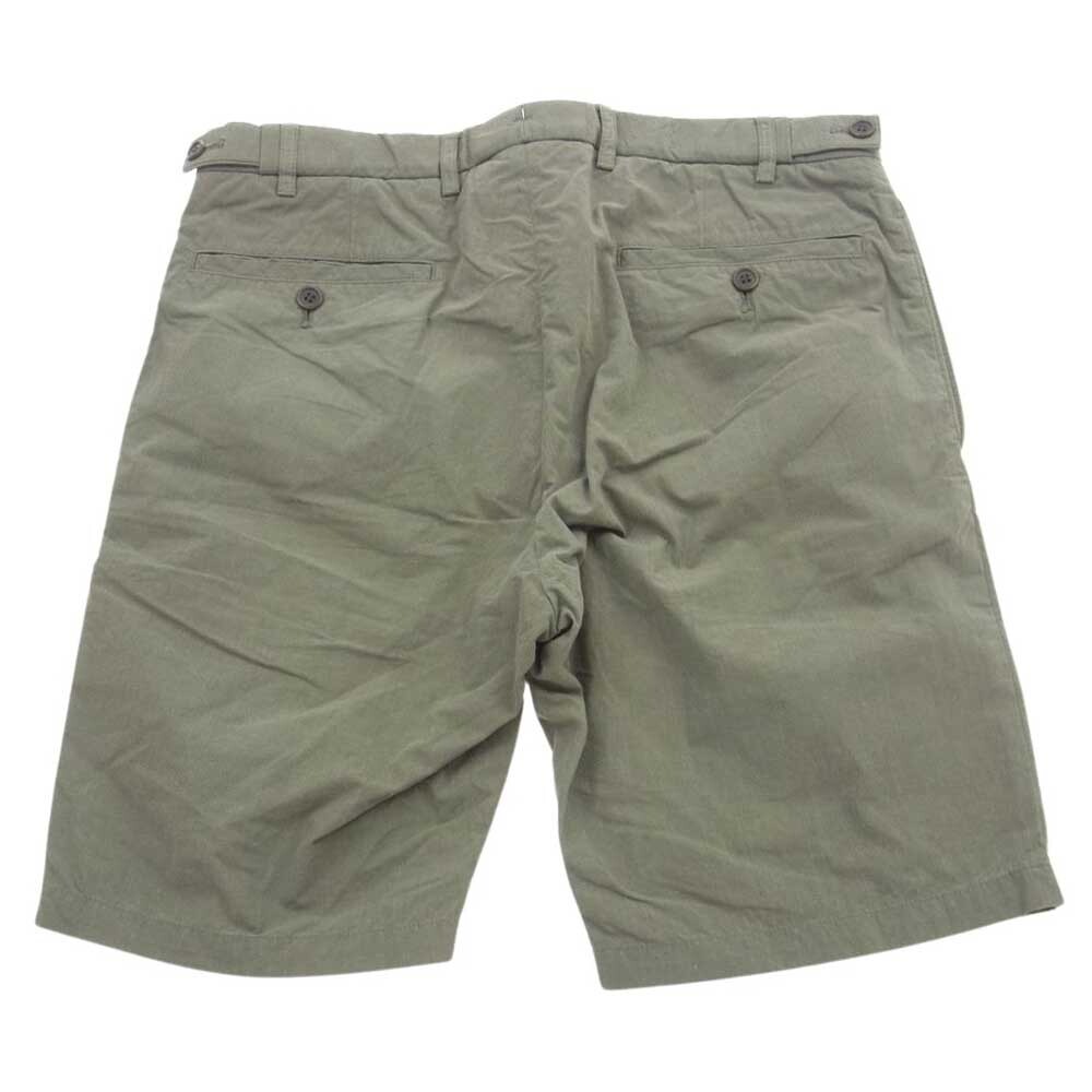 VISVIM ビズビム 0113105008029 13SS SLACKS SHORTS スラックス ショーツ ハーフ パンツ カーキ系 2【中古】_画像2