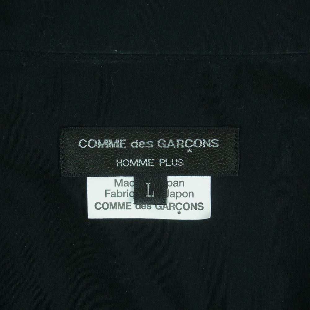 COMME des GARCONS HOMME PLUS コムデギャルソンオムプリュス AD2022 PZ-B003 SHIRT ベーシック ブロード 長袖 シャツ L【中古】の画像4