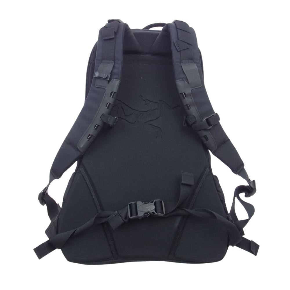 ARC'TERYX アークテリクス 6029 ARRO22 アロー ロゴ バックパック リュック バッグ ブラック系【中古】_画像2